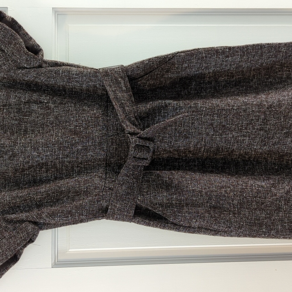 Banana Republic retro brown dress. NWT 4P